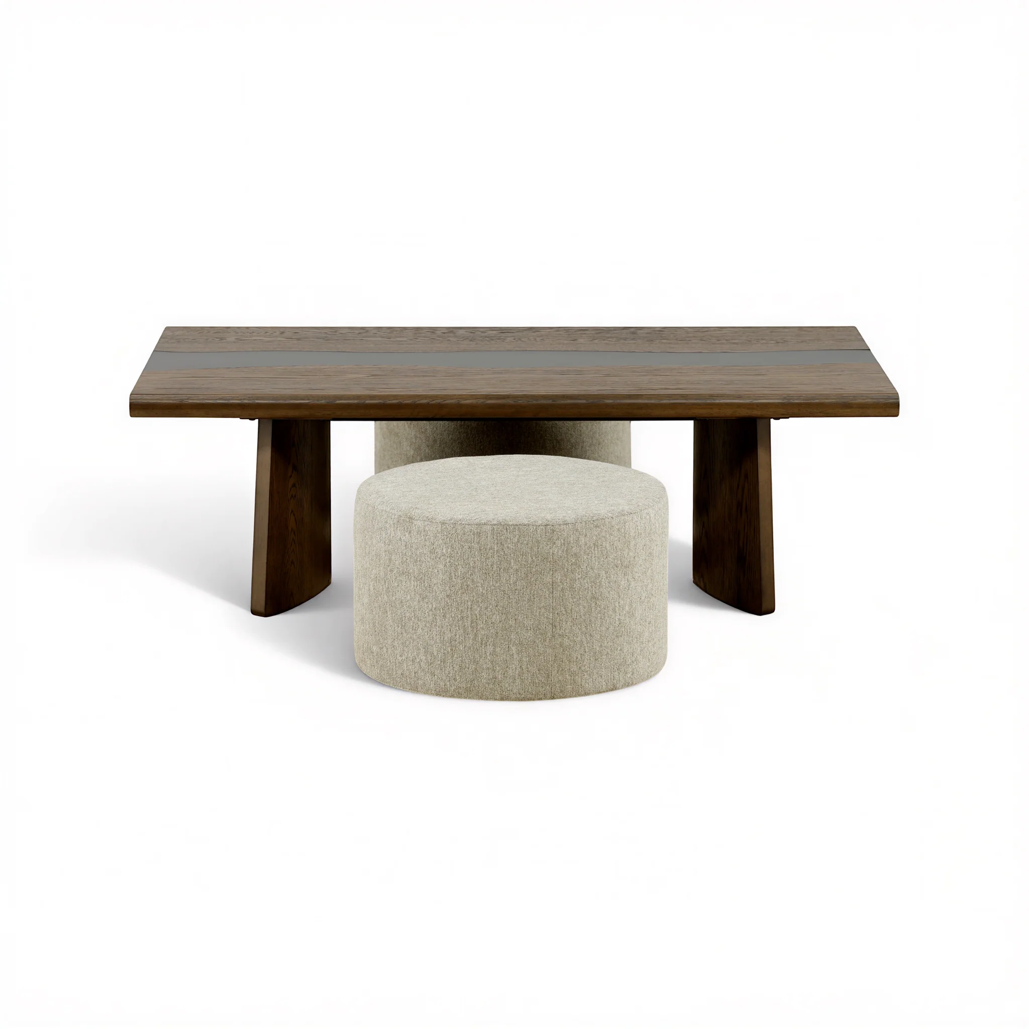 Flexsteel Delmar Small Cocktail Ottoman - Image 3