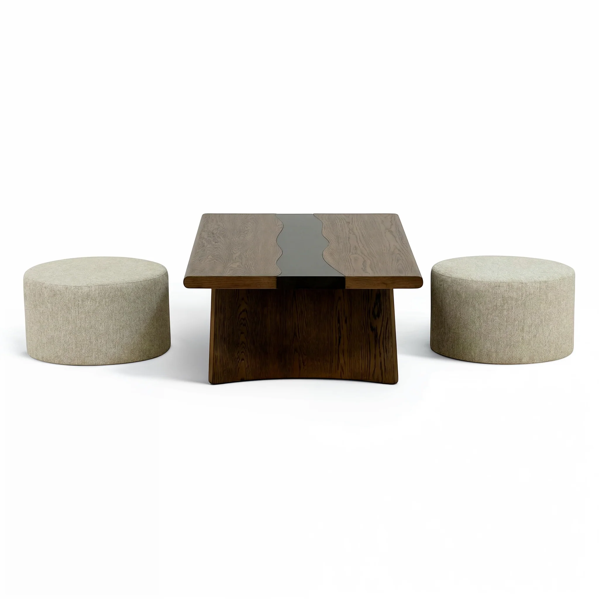 Flexsteel Delmar Small Cocktail Ottoman - Image 6