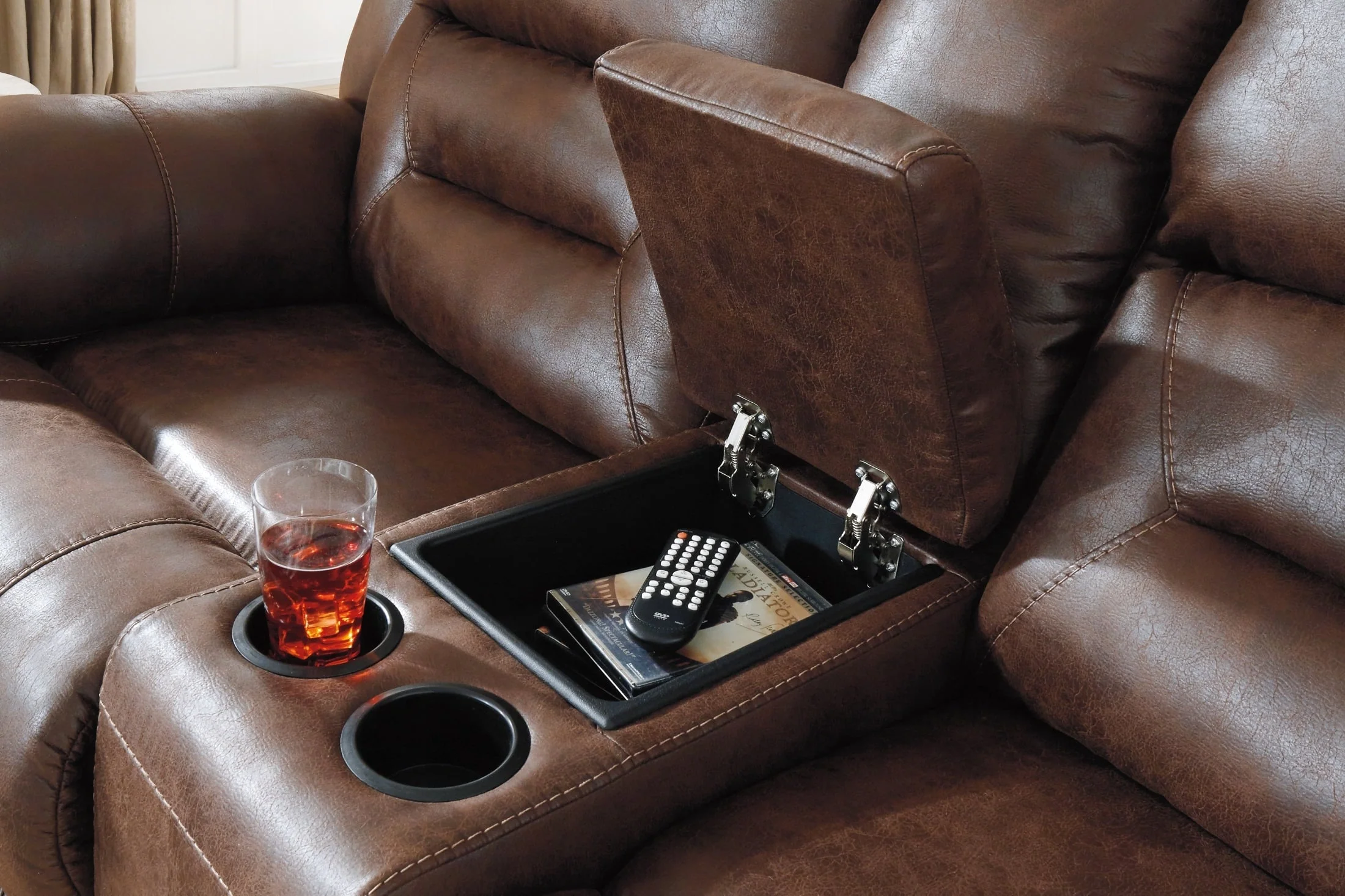 Stoneland Power Reclining Loveseat with Console - Image 9