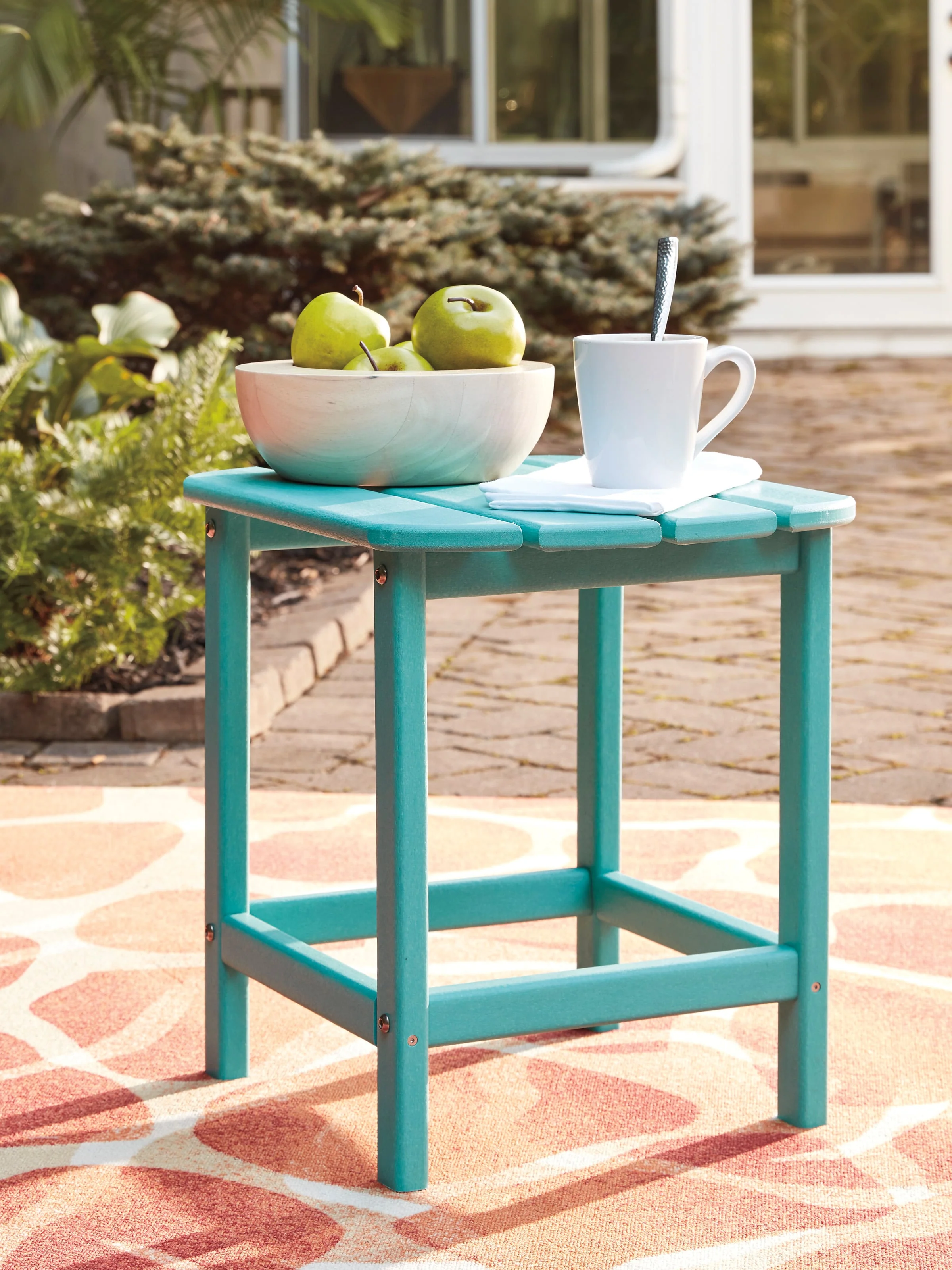 Ashley Sundown Treasure Outdoor Patio End Table - Image 11