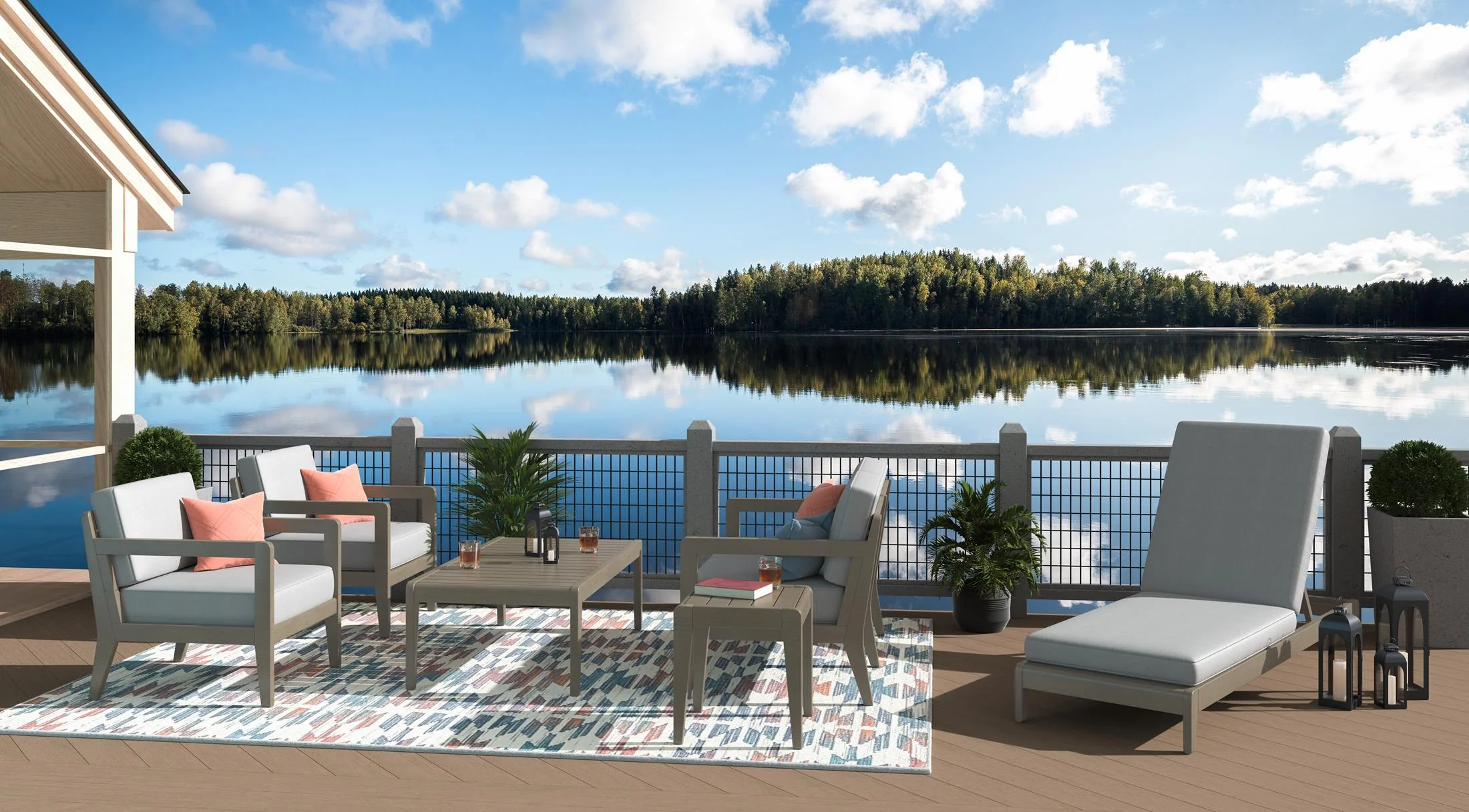 Sustain Outdoor Dining Armchair Pair - Image 7