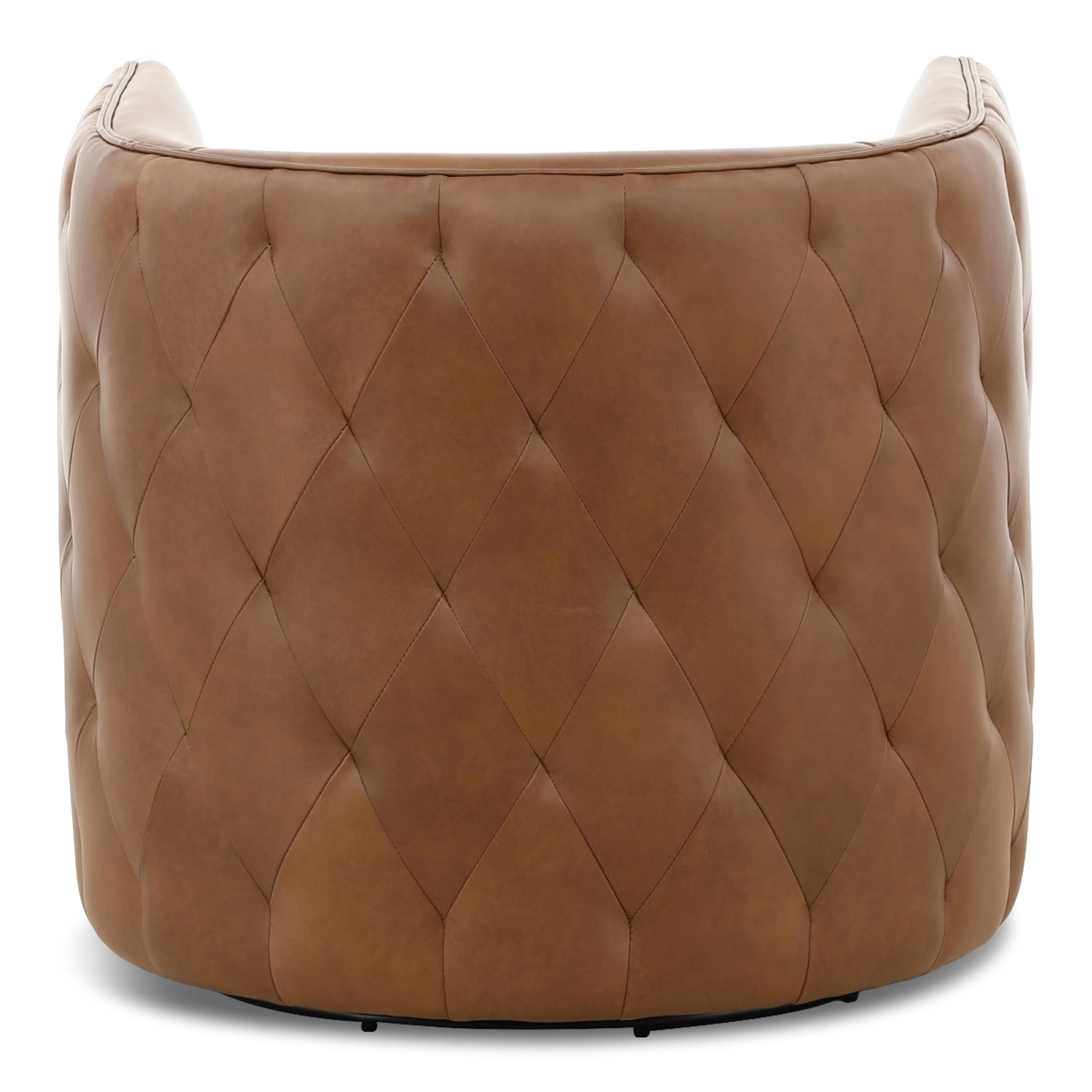 Palazzo Leather Swivel Chair - Image 8