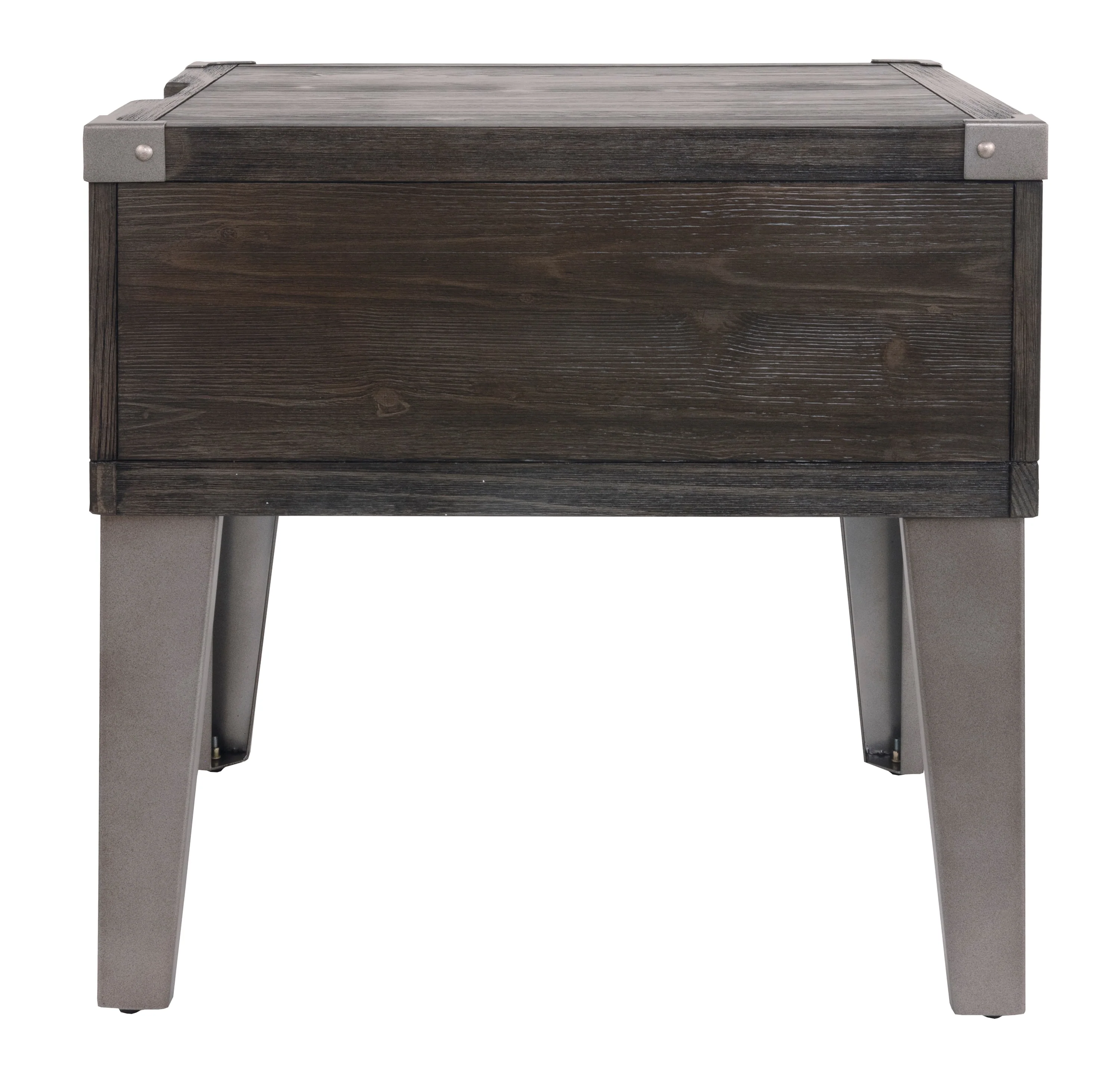 Todoe End Table with USB Ports & Outlets - Image 7