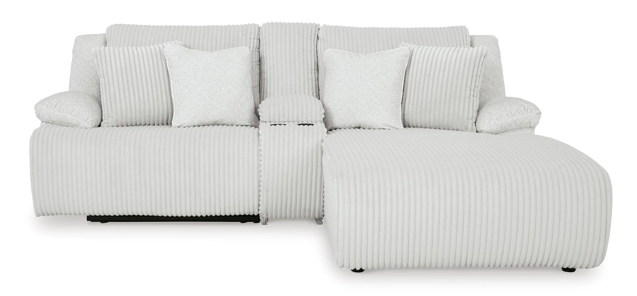 Top Tier Right Facing 3-Piece Reclining Sectional Sofa with Chaise - Image 5
