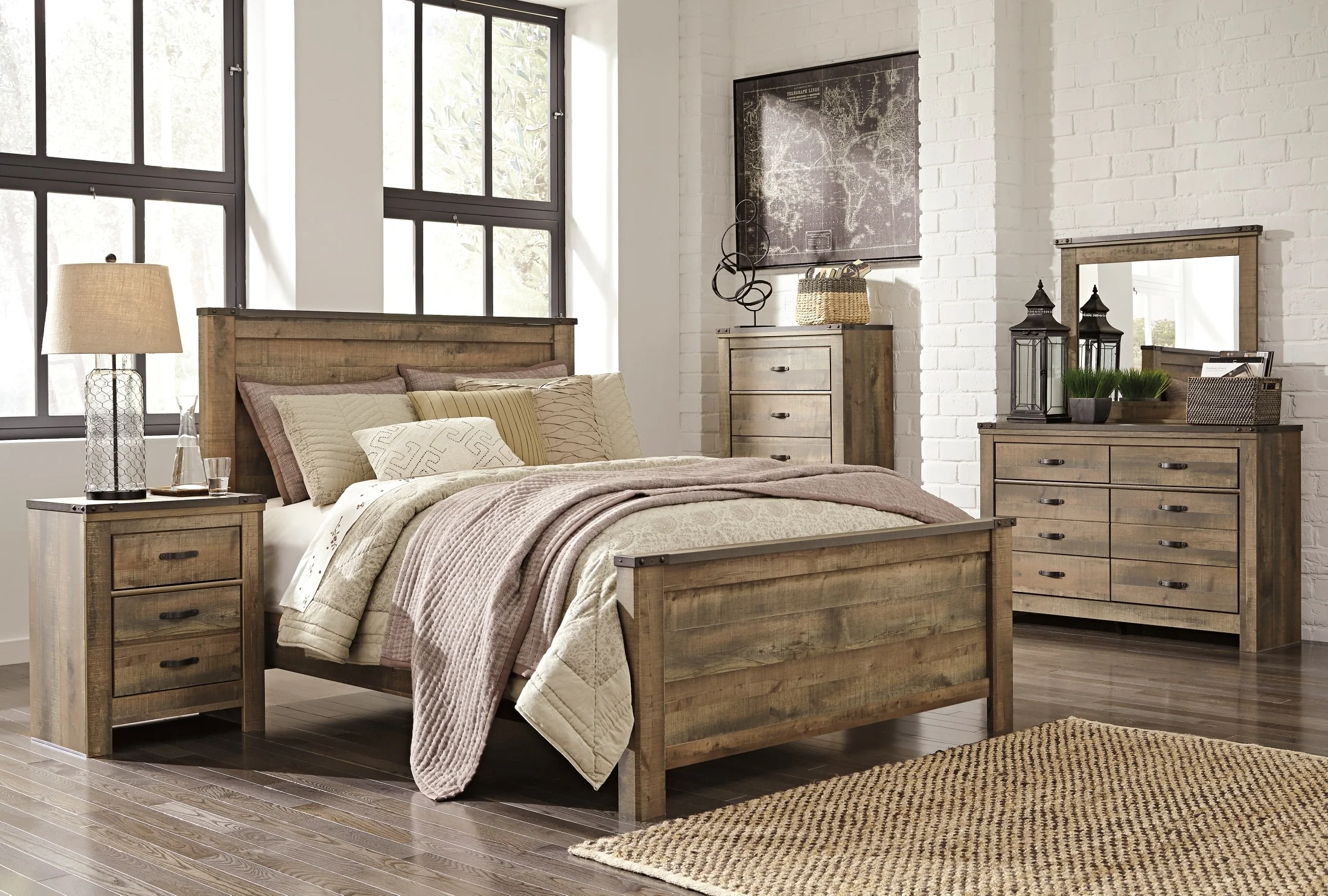 Trinell 2-Drawer Nightstand - Image 2