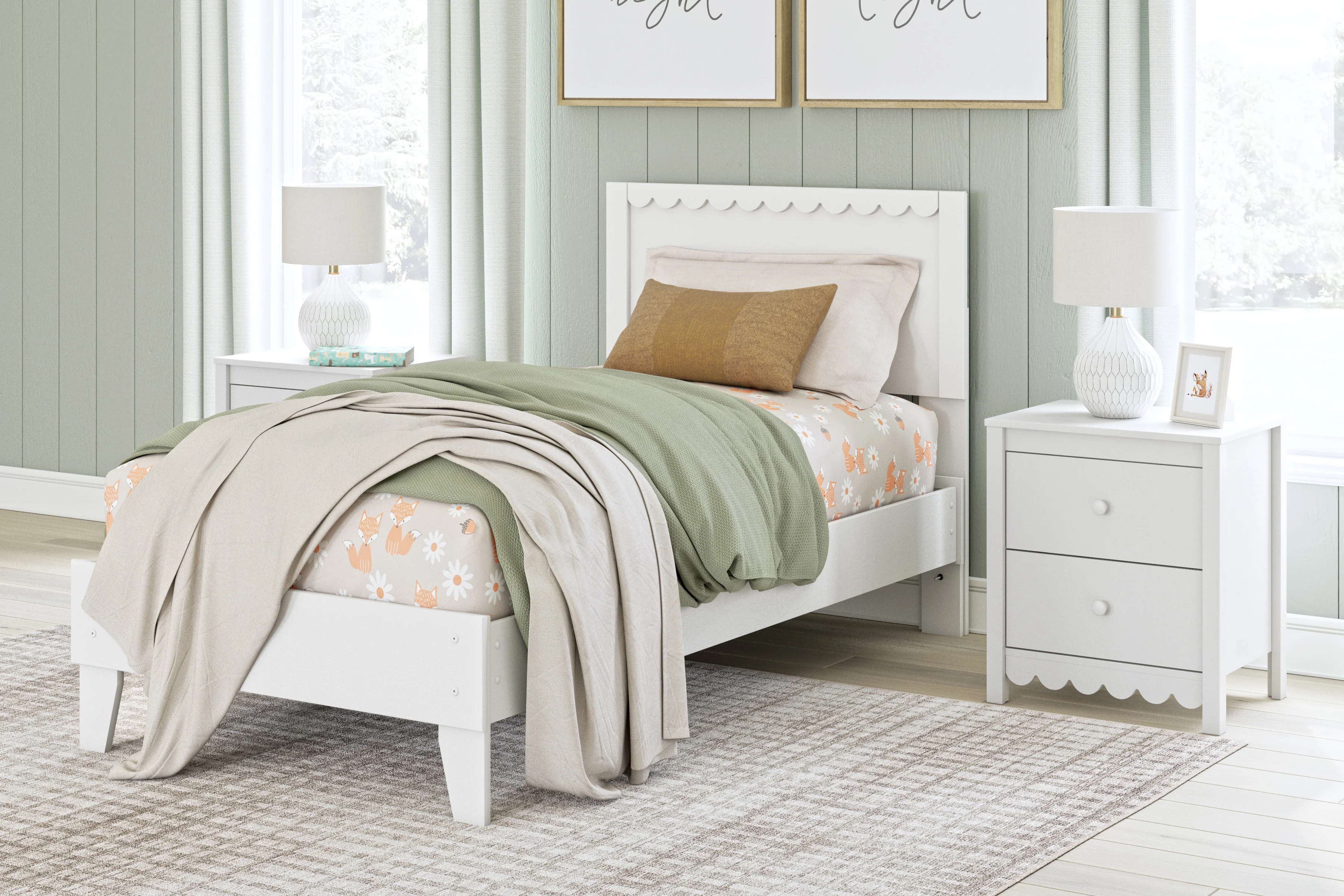 Hallityn Panel Platform Bed - Image 3