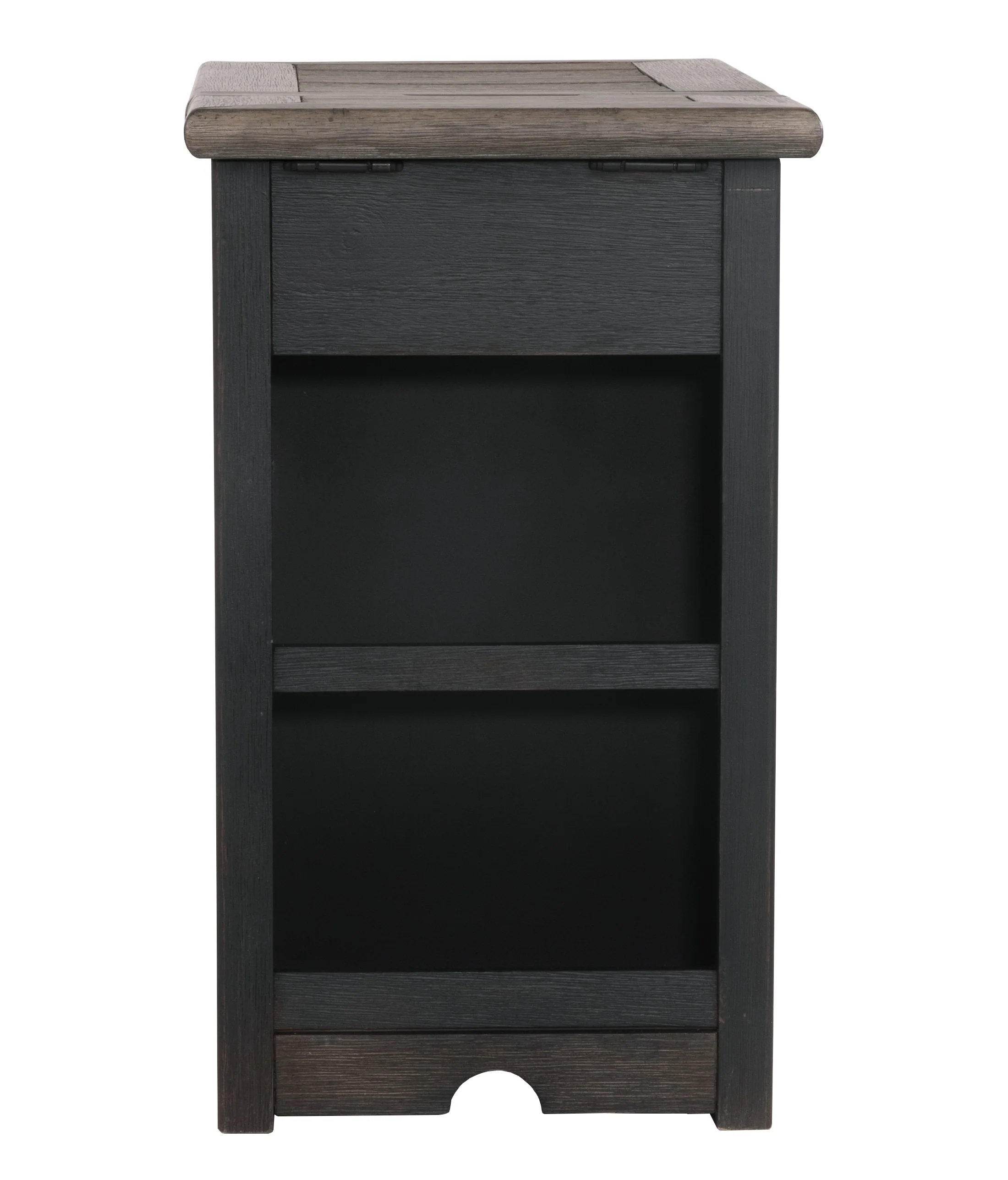 Tyler Creek Chairside End Table with USB Ports and Outlets - Image 7