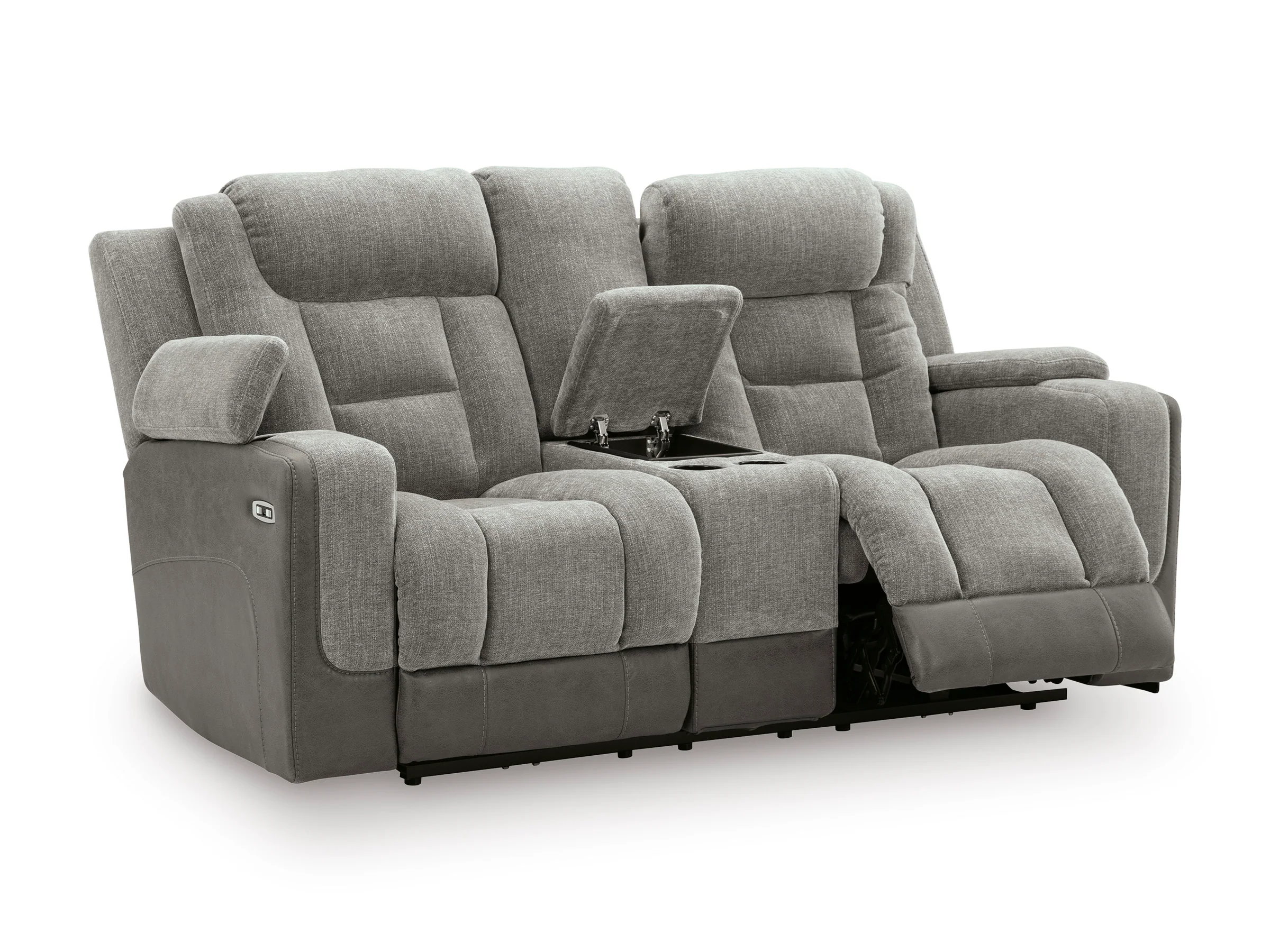 Ashley Ultimax Dual Power Reclining Loveseat with Console - Image 18