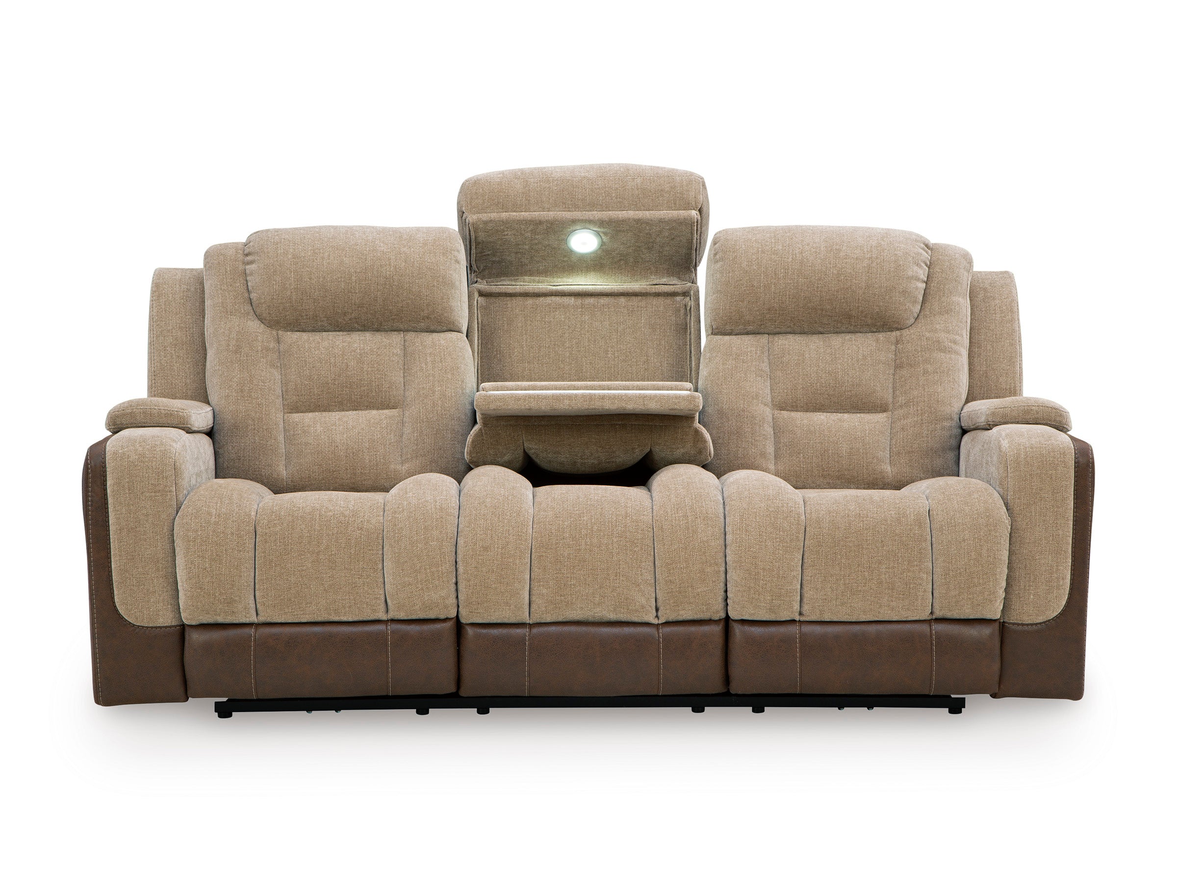 Ashley Ultimax Dual Power Reclining Sofa - Image 3
