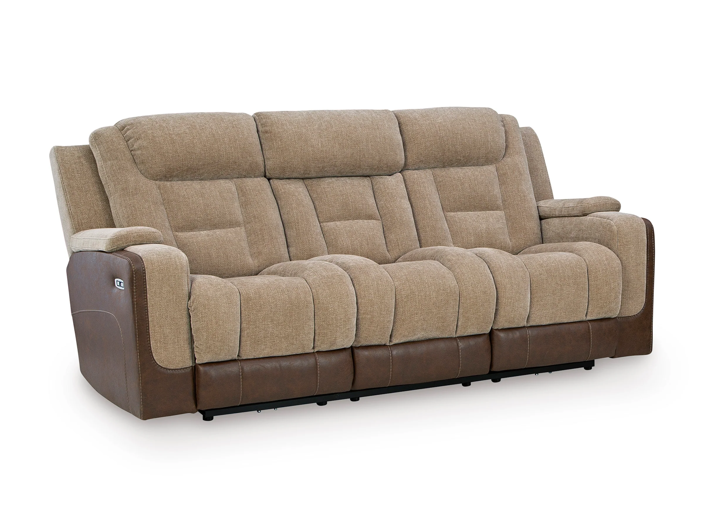 Ashley Ultimax Dual Power Reclining Sofa - Image 4