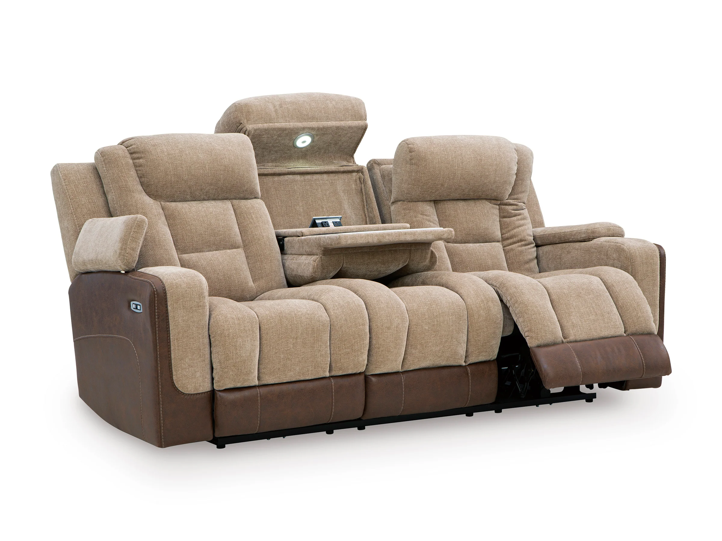 Ashley Ultimax Dual Power Reclining Sofa - Image 5