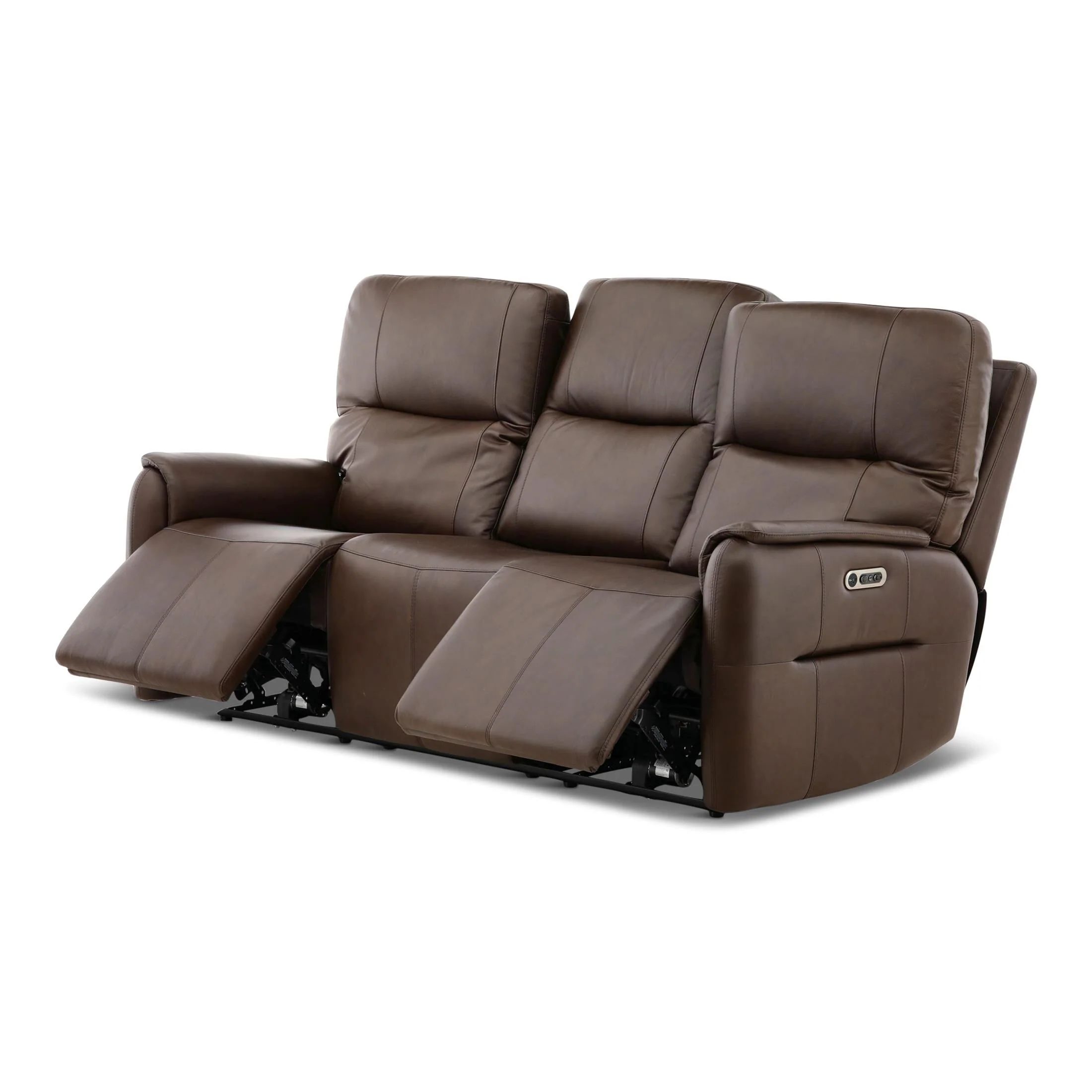 Flexsteel Walker Leather Power Reclining Sofa - Image 6