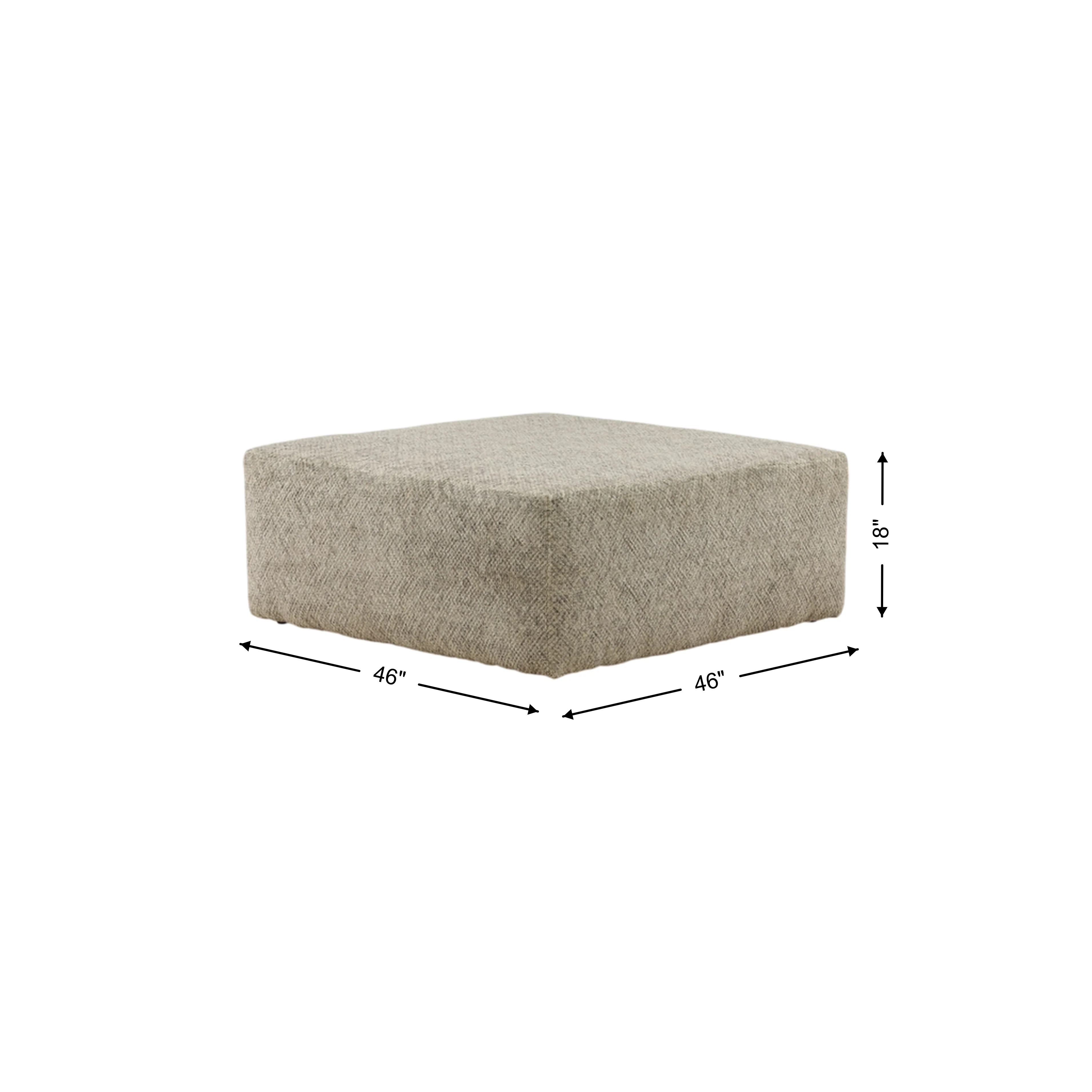 Warner Cocktail Ottoman - Image 4