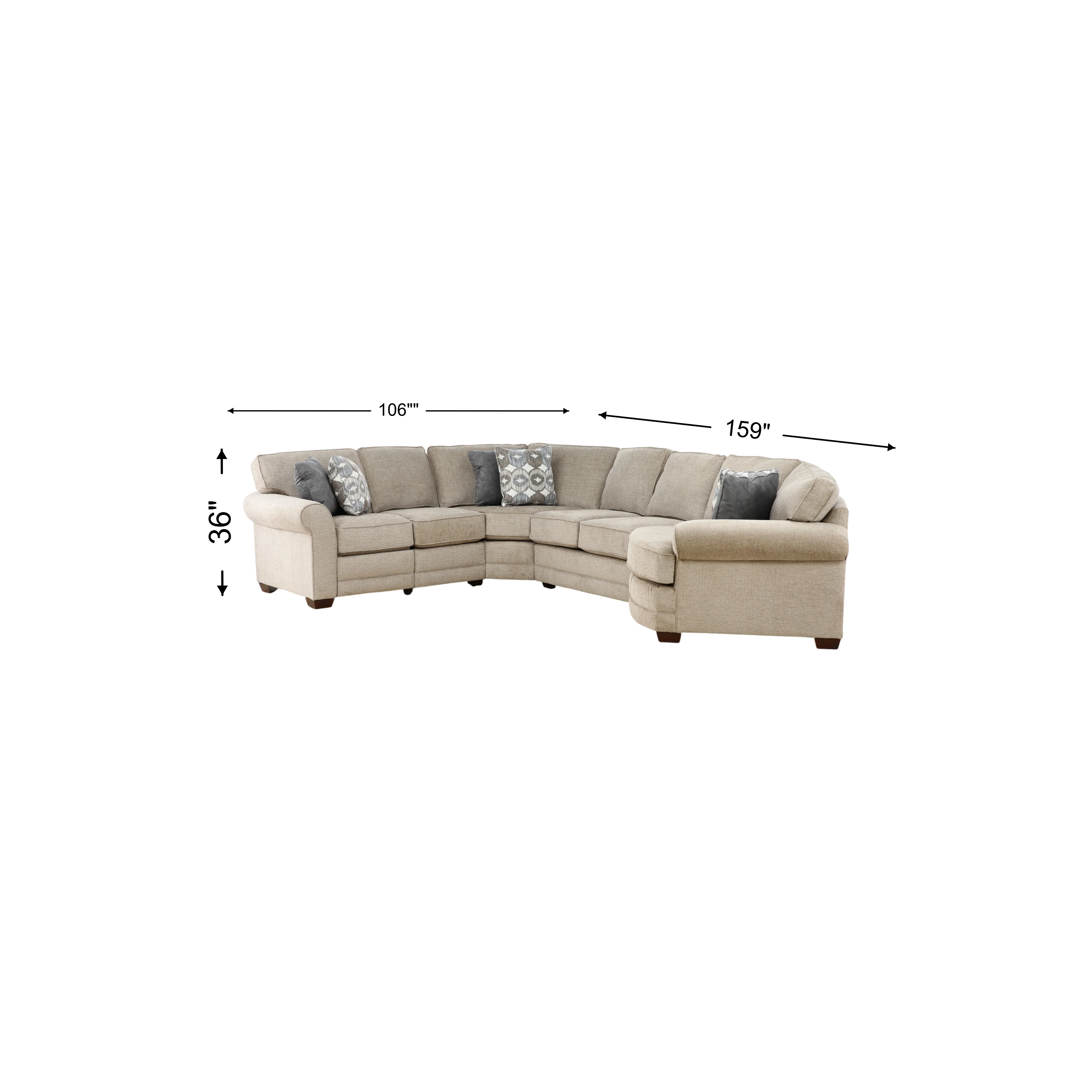 Wentworth 4-Piece Power Reclining Sectional - Image 3