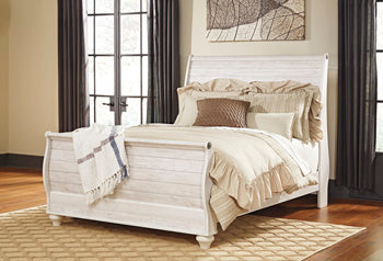 Willowton Sleigh Bed - Image 2